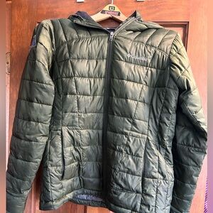 Columbia Quilted Jacket in Olive